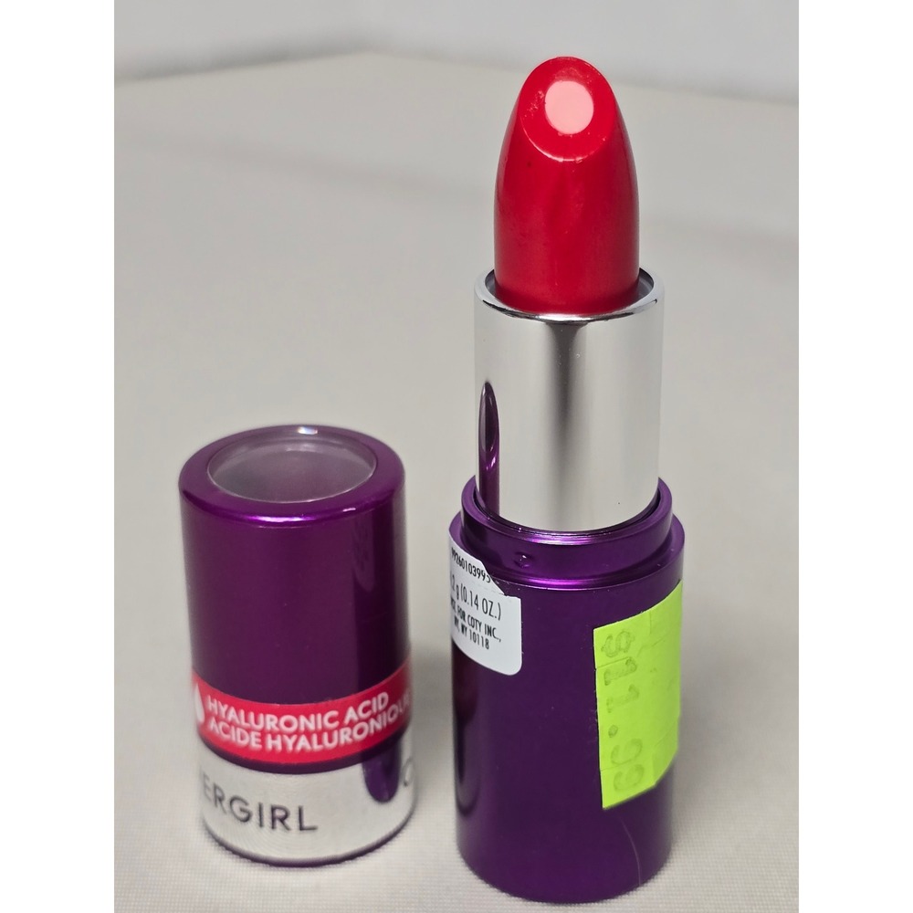 2 pack CoverGirl Simply Ageless Hyaluronic Acid Lipstick 310 Devoted Red